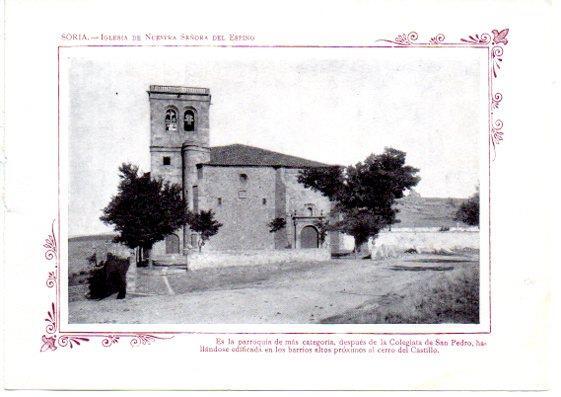 LAMINA V31688: Soria. Iglesia de Nuestra Señora del Espino