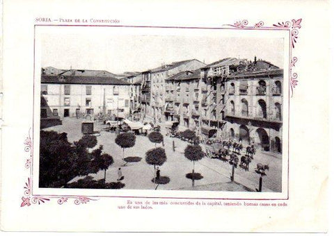 LAMINA V31685: Soria. Plaza de la Constitucion