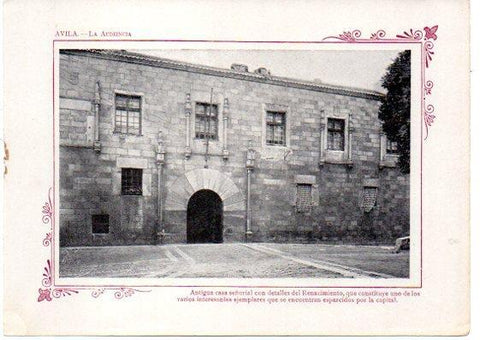LAMINA V31673: Avila. La Audiencia