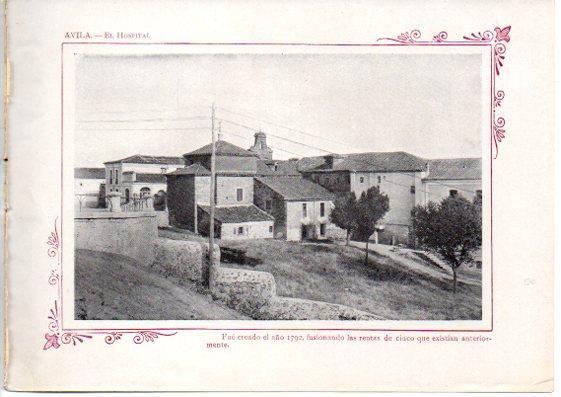 LAMINA V31671: Avila. El Hospital