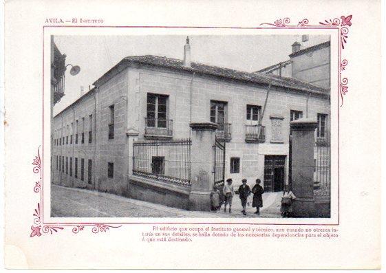 LAMINA V31669: Avila. El Instituto