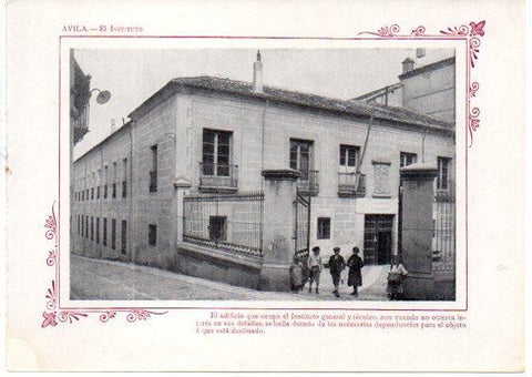 LAMINA V31669: Avila. El Instituto