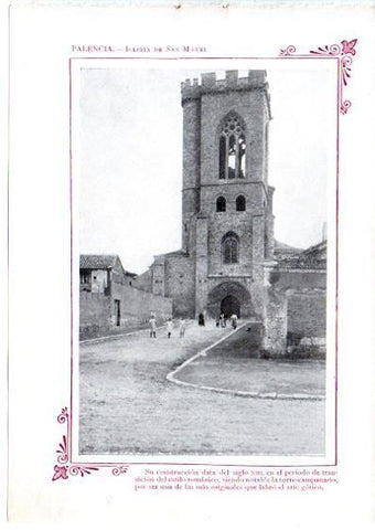 LAMINA V31664: Palencia. Iglesia de San Miguel
