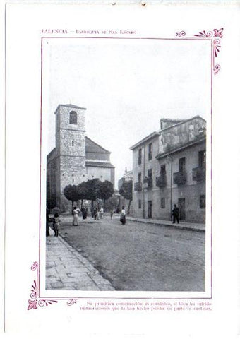 LAMINA V31663: Palencia. Parroquia de San Lazaro
