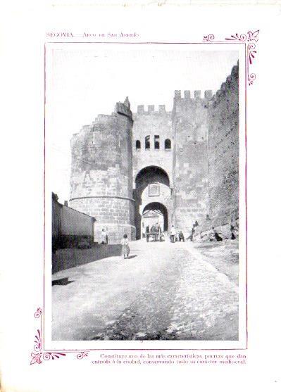 LAMINA V31843: Segovia. Arco de San Andres