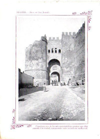 LAMINA V31843: Segovia. Arco de San Andres