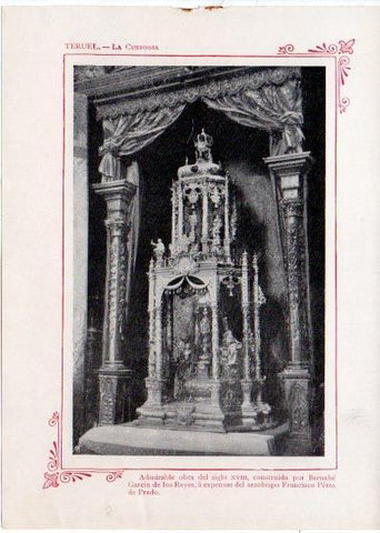 LAMINA V31855: Teruel. La Custodia