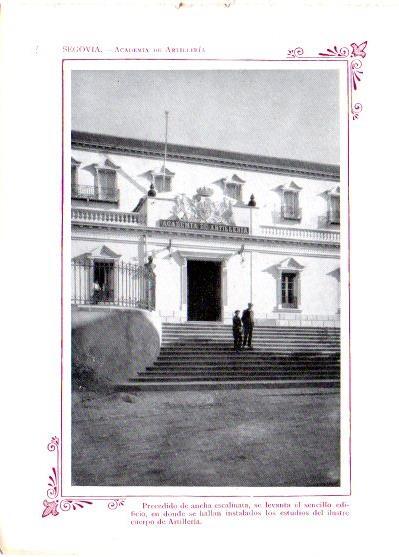 LAMINA V31839: Segovia. Academia de Artilleria