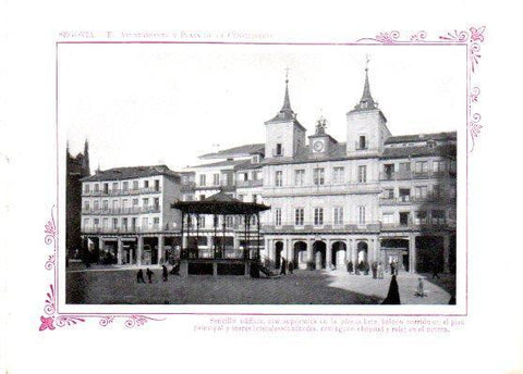 LAMINA V31830: Segovia. Ayuntamiento y Plaza de la Constitucion