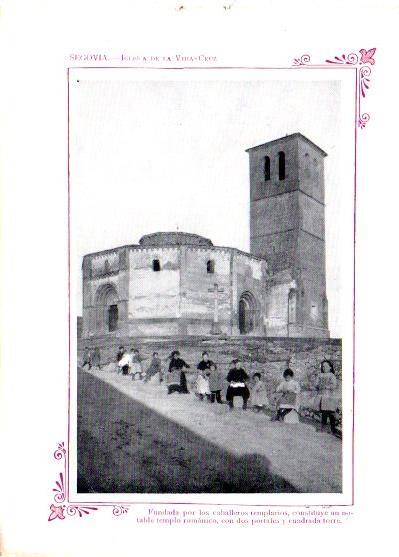 LAMINA V31840: Segovia. Iglesia de la Vera Cruz