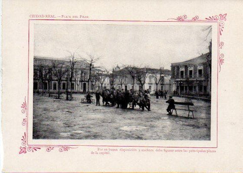LAMINA V31883: Ciudad Real. Plaza del Pilar