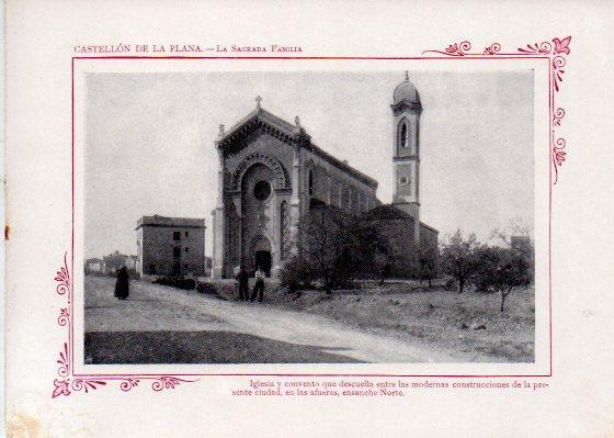 LAMINA V31875: Castellon de la Plana. La Sagrada Familia