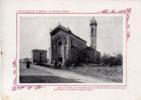 LAMINA V31875: Castellon de la Plana. La Sagrada Familia