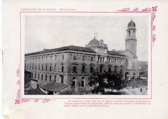 LAMINA V31871: Castellon de la Plana. Escuelas Pias