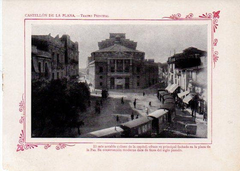 LAMINA V31870: Castellon de la Plana. Teatro Principal