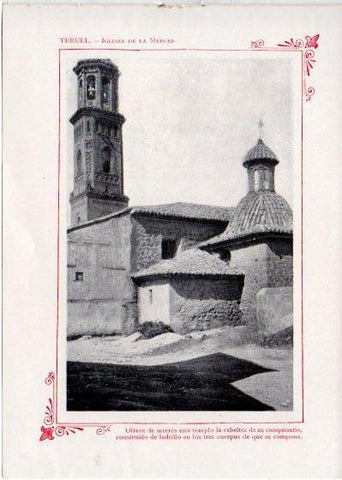 LAMINA V31860: Teruel. Escuela de la Merced