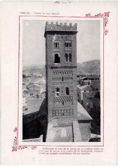LAMINA V31859: Teruel. Torre de San Martin