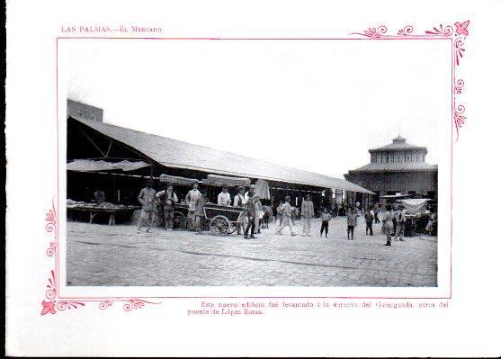 LAMINA V31784: Las Palmas. El Mercado
