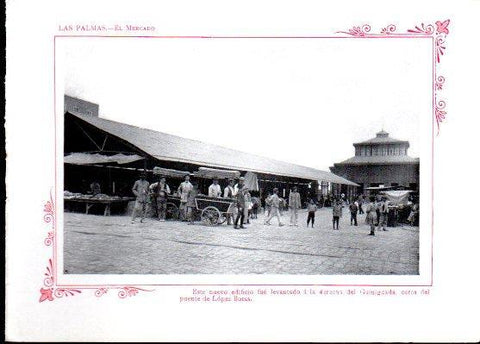 LAMINA V31784: Las Palmas. El Mercado