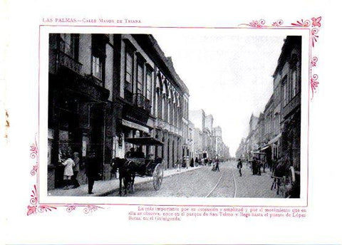 LAMINA V31781: Las Palmas. Calle Mayor de Triana