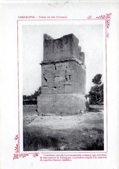 LAMINA V31770: Tarragona. Torre de los Scipiones