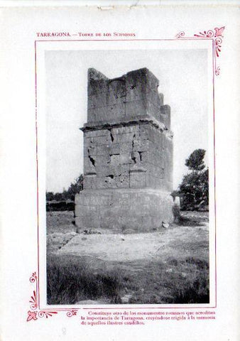 LAMINA V31770: Tarragona. Torre de los Scipiones
