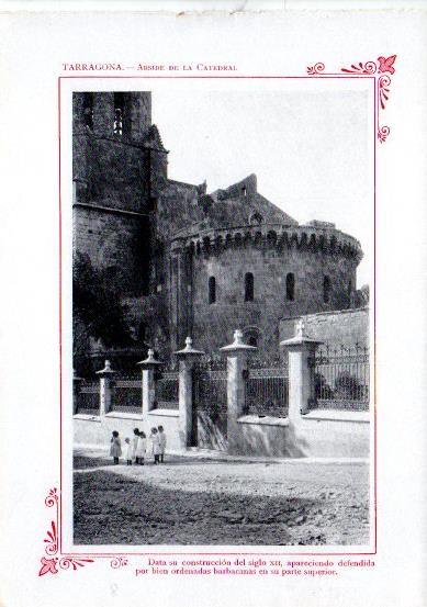 LAMINA V31767: Tarragona. Abside de La Catedral