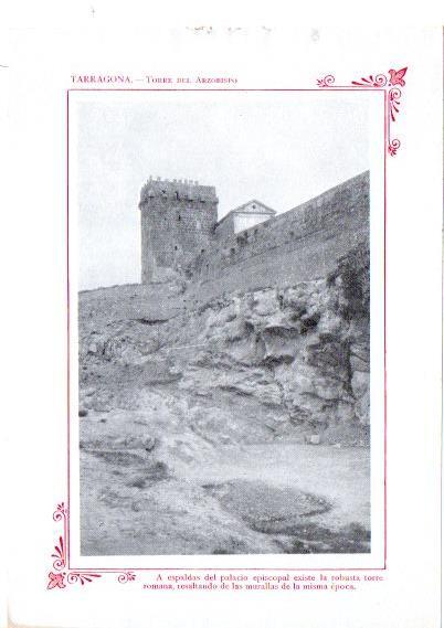 LAMINA V31765: Tarragona. Torre del Arzobispo
