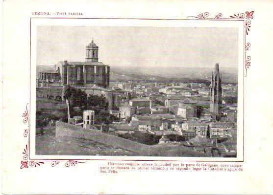 LAMINA V31790: Gerona. Vista parcial