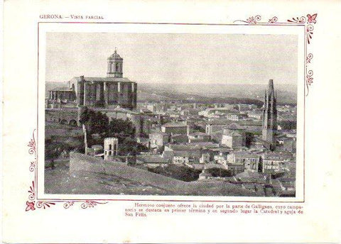 LAMINA V31790: Gerona. Vista parcial