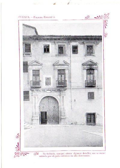 LAMINA V31822: Cuenca. Palacio Episcopal