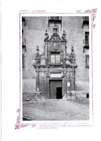 LAMINA V31819: Cuenca. El Seminario