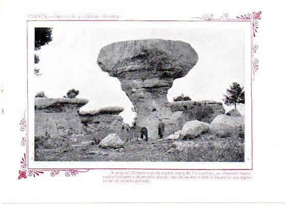 LAMINA V31812: Cuenca. Detalle de la Ciudad Encantada