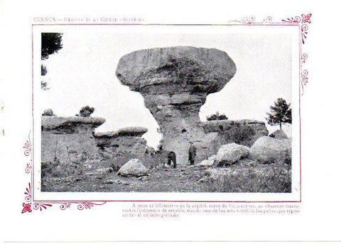 LAMINA V31812: Cuenca. Detalle de la Ciudad Encantada