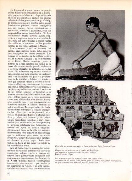 LAMINA V32277: Estatuilla artesano egipcio fabricando pan