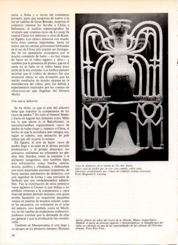 LAMINA V32279: Vaso de la tumba de Tut Anj Amon