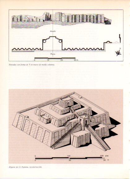 LAMINA V32271: Zigurat de Ur-Nammu reconstruccion