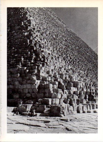 LAMINA V32268: Gran Piramide de Gizeh detalle
