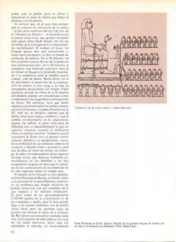 LAMINA V32267: Transporte de un coloso egipcio según Edwards