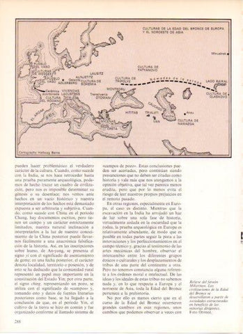 LAMINA V32329: Mapa culturas de la Edad del Bronce de Europa y Noroeste de Asia
