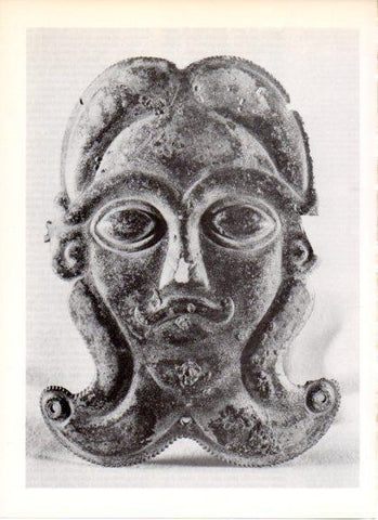 LAMINA V32338: Cabeza de bronce celtico de inicios de La Tene