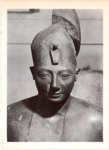 LAMINA V32316: Busto de Tutmes III