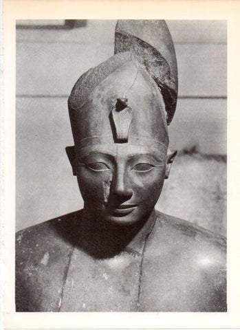 LAMINA V32316: Busto de Tutmes III