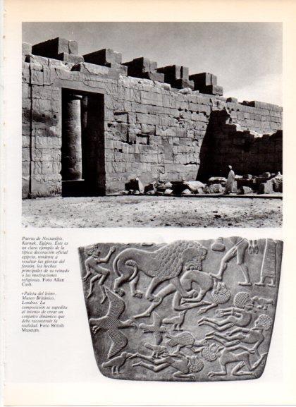 LAMINA V32312: Puerta de Nectanibis y Paleta del leon