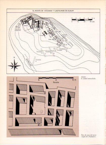 LAMINA V32245: Mapa del Monte de Atchana y las ruinas de Alalah