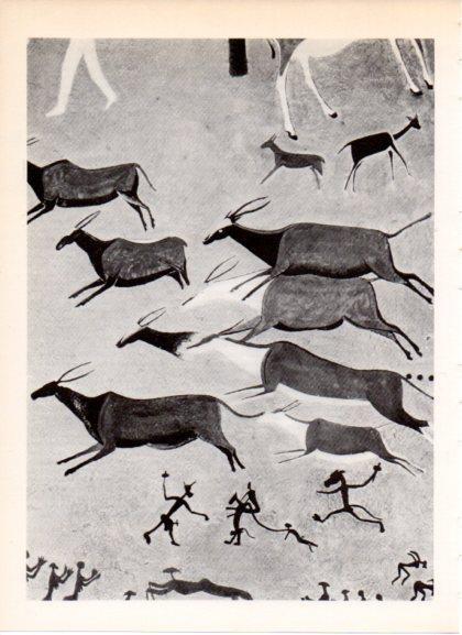 LAMINA V32177: Cazadores de antilopes, Sudafrica