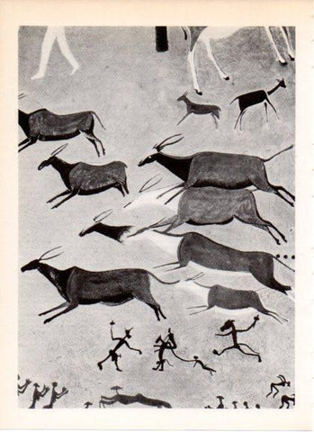 LAMINA V32177: Cazadores de antilopes, Sudafrica