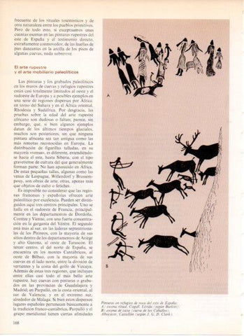 LAMINA V32187: Pinturas en refugios de roca del este de España