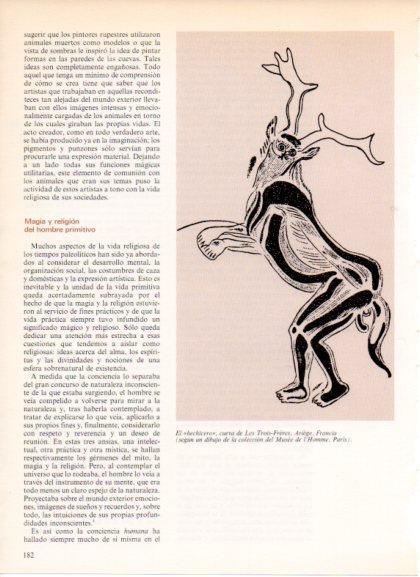 LAMINA V32192: El Hechicero cueva de Les Trois-Freres