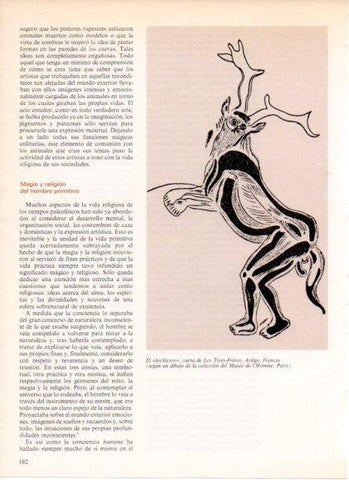 LAMINA V32192: El Hechicero cueva de Les Trois-Freres